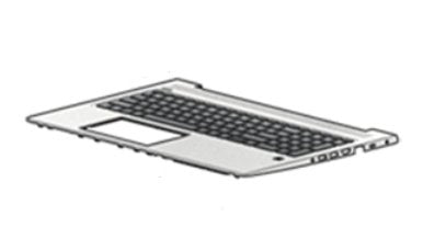 HP L45091-071 Refacción Laptop Housing Inferior With Keyboard