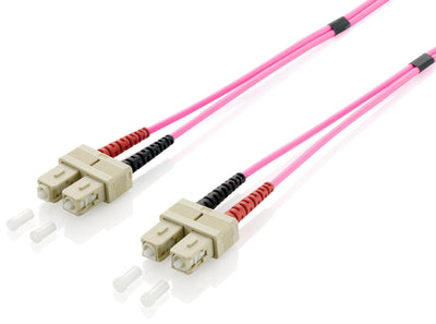 Equip Lwl Cable Fibre Optic Sc-sc 5.00M Multimode Duplex OM4 — image 1