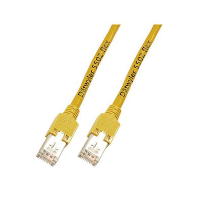 Efb RJ45 Network Cable CAT.5E S UTP Pvc Dtwyler 5502 TM11 Yellow 1,5M — image 1