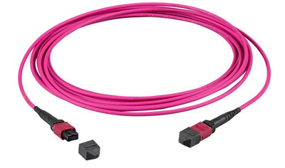 Efb Mtp(f)-mtp(f) Network Cable OM4 24 Fasern Type a Lszh Erika-violeta 15M — image 1