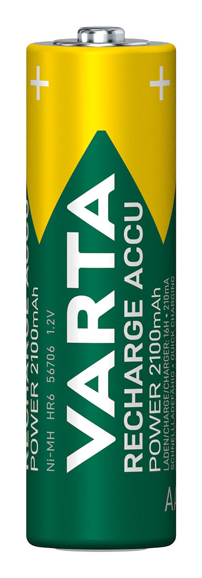 Varta Battery Rechargeable Power Aa HR6 2100MAH 4ST. — image 1
