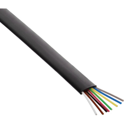 Inline Cable Modular Cable Flat 8 Hilos 100M Black — image 1