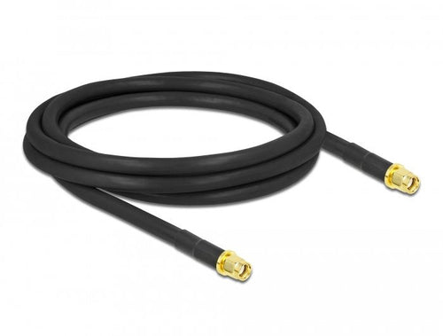 Delock Cable Antenna Rp-sma Connector Male a Rp-sma Connector Male Lmr CFD300 2M Low Loss — image 1