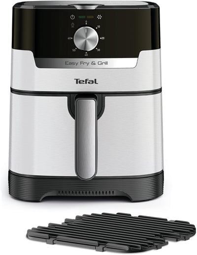 Tefal Fryer Air Easy Fry & Grill Classic EY501A Caliente Steel Inoxidable/Black EY501A — image 1