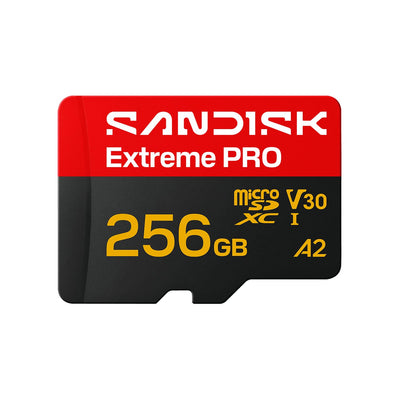 SanDisk Extreme Pro Memory Card Flash Adapter SD Included 256GB A2 / Video Class V30 / Uhs-i U3 Microsdxc Uhs- — image 1