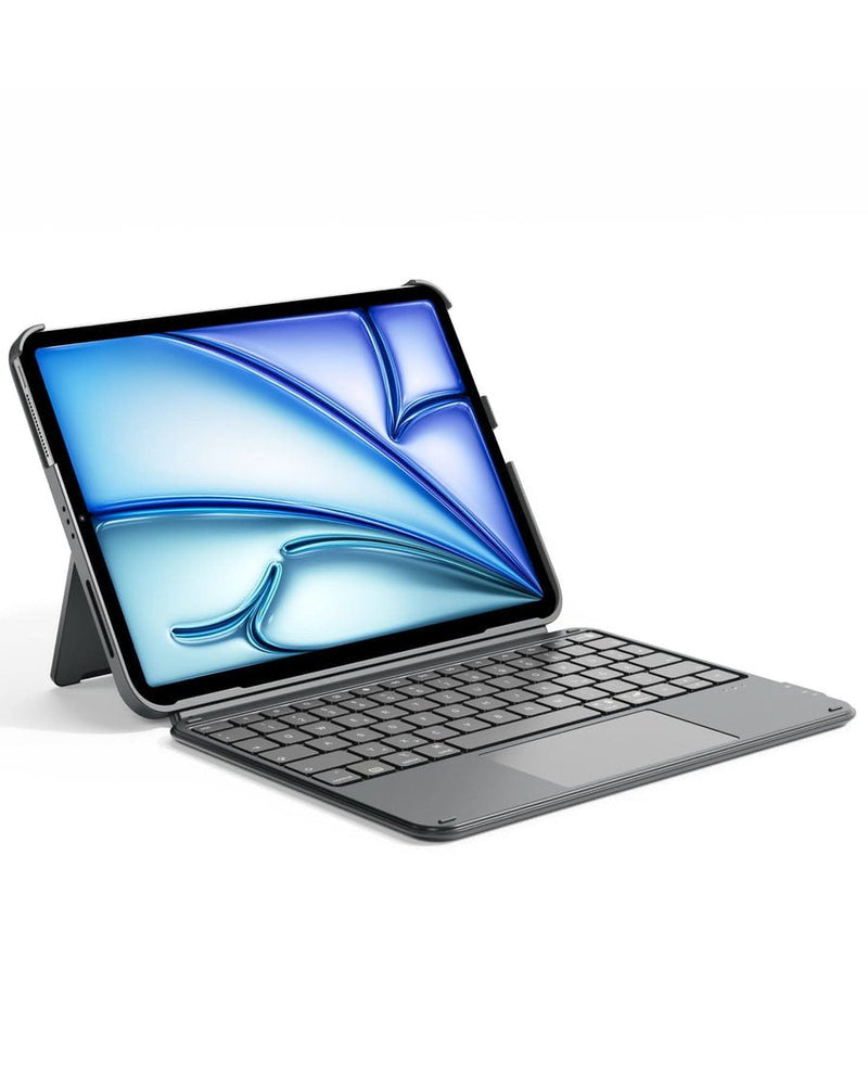 Inateck Case With Keyboard Qwertz German Bluetooth Grey KB04122