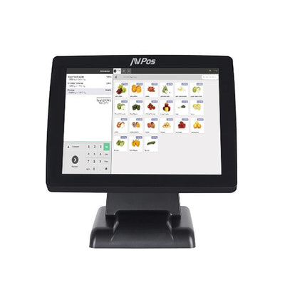 Avpos Tpv K3000 15 Touchscreen - I5 - 8GB Memory - SSD 128GB - VGA, HDMI - Wi-Fi, LAN - Black — image 1