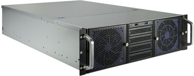 Inter-tech 3U-30765, Housing Server Black 88887385 — image 1