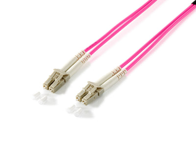 Equip Lwl Cable Fibre Optic Lc-lc 15.00M Multimode Duplex OM4 Violet — image 1