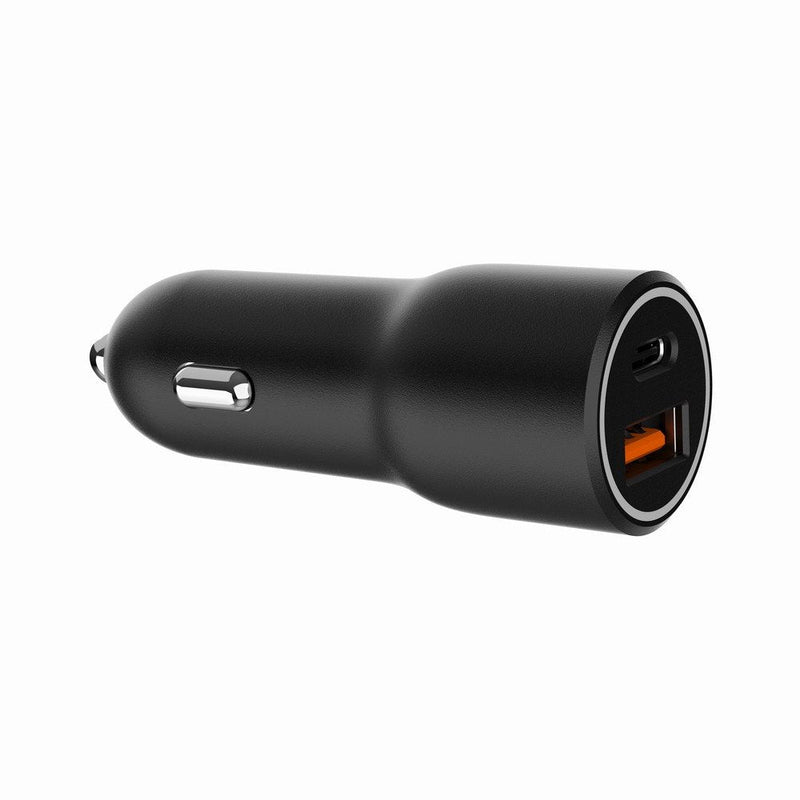 Gembird Fast Charger Car With 2 Ports Usb, Type-c Pd, 38W, Black