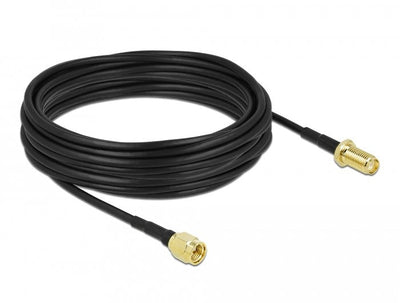 Delock 90429 Cable Antenna Male Sma a Female Sma Lmr/CFD100 10M Low Loss — image 1