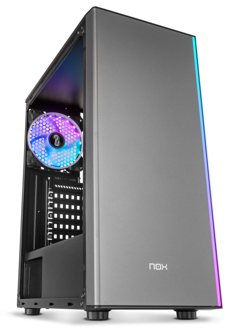 Nox PC Case ATX Hummer Infinity Omega 1XUSB3.0 2XUSB2.0 Black RGB