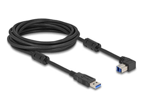 Delock USB 5Gbps Cable Type a Connector Male a Type B Connector Male 90° Abajo Angulado 5M — image 1