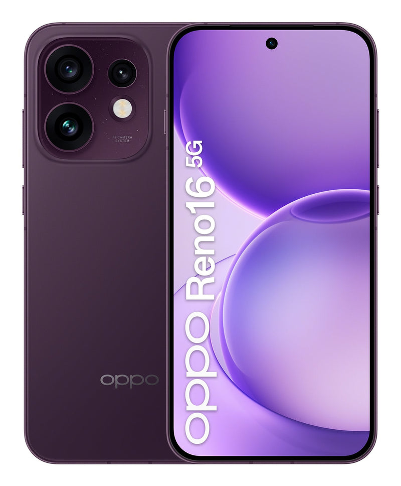 Oppo RENO16 5G Dual SIM 8GB RAM 512GB - Black