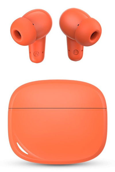 Spc Headphones Bluetooth Boost Buds With Case Charging Battery Life 7.5H Rojos — image 1