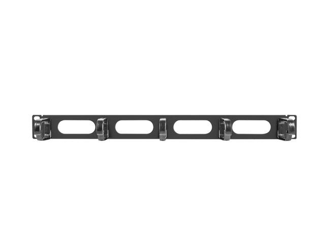 Lanberg Organiser Cables AK-1205-B 19\1 Panel 5 Stands Plegables Plastic Type B 1U Black