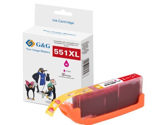 G&g Xl-druckerpatrone Compatible With Canon CLI-551M XL