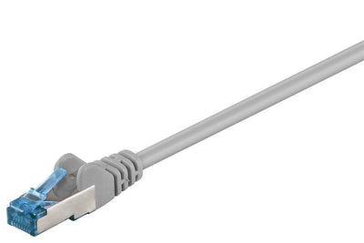 Goobay 1M CAT.6A-100 Network Cable Grey — image 1