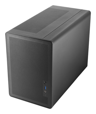 Mars Gaming Box microATX Mcxps Glass Tempered Mesh GPU 280-360MM 1X3.5 2X2.5 Black Compatible ATX/Sfx — image 1