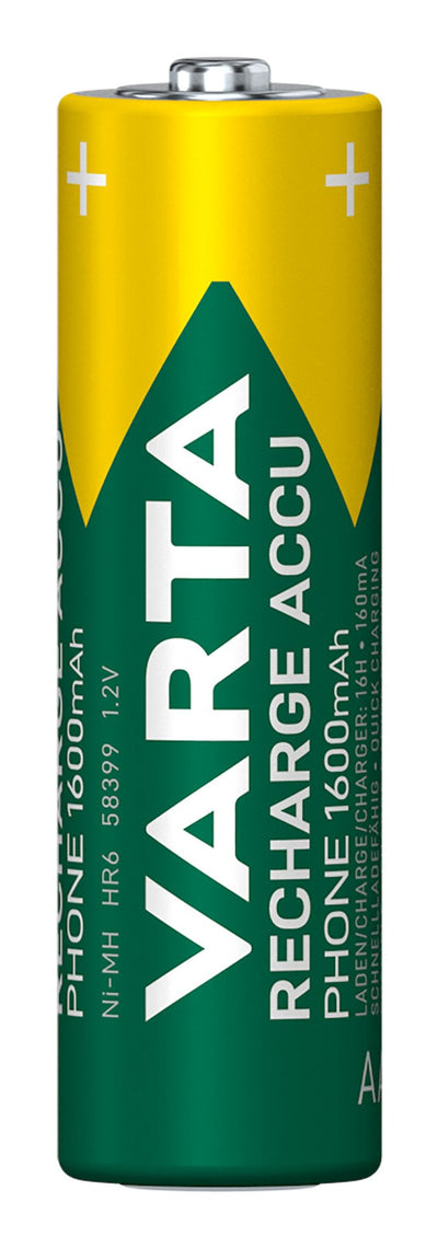 Varta Batteries Recargables Phone Aa HR6 1600MAH 2ST. — image 1
