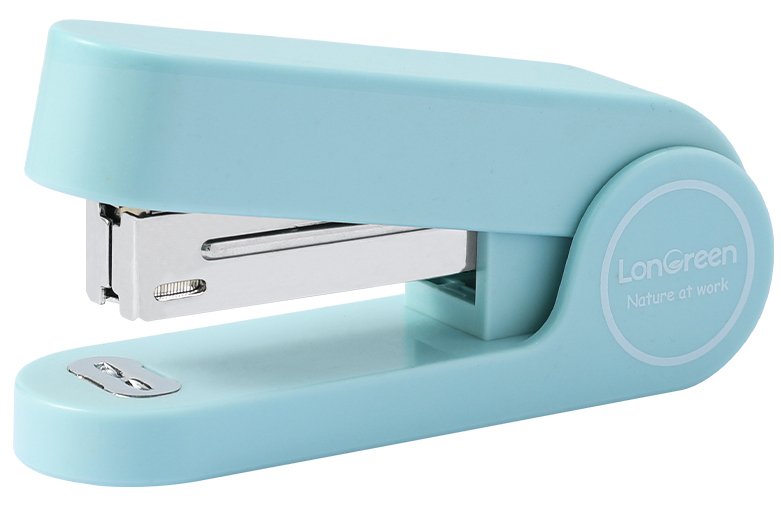 Deli Stapler Longreen 25 Hojas Blue Claro