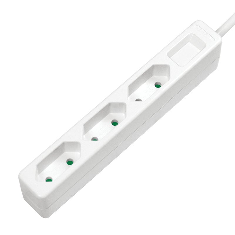 Logilink LPS229 Base Múltiple 1,5M 3 Salidas AC Indoor White
