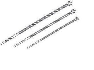 Clamp Cable 160MM (2,5MM) Transparent Bag 100 Units