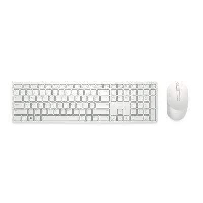 Dell KM5221W-Wh Keyboard English + Mouse Wireless Qzerty Internacional Ee.uu. White — image 1