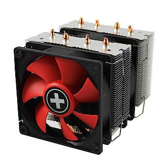 Xilence XC044 Fan PC Processor Enfriador 9,2CM Black Red