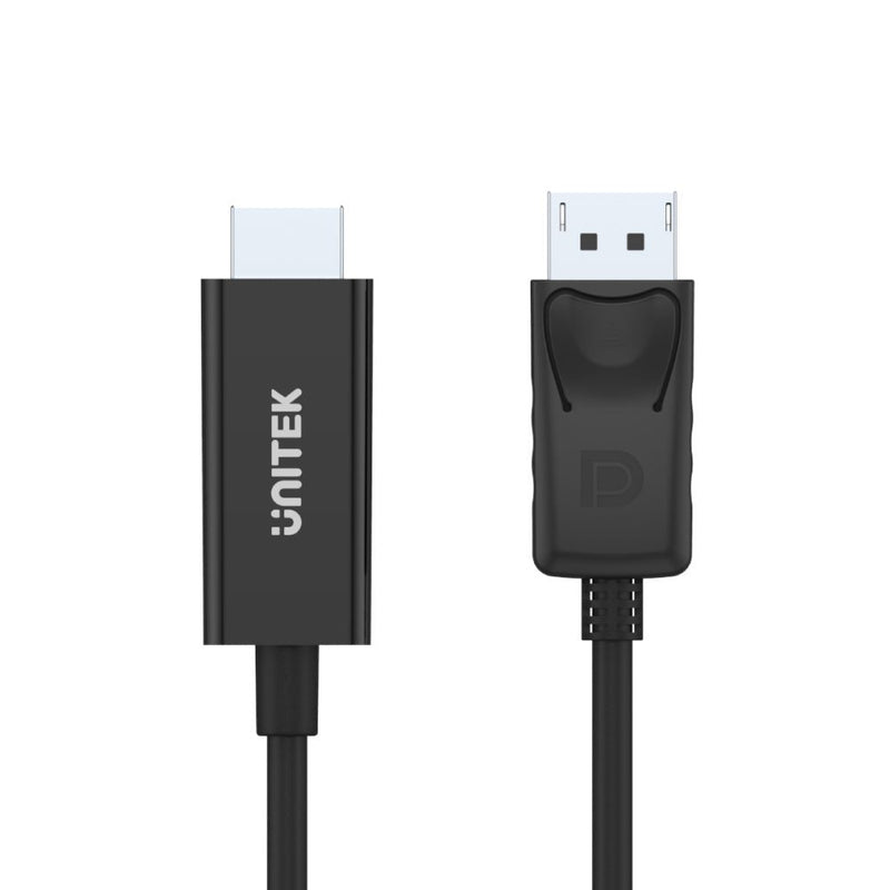 Unitek Cable DisplayPort - HDMI 1.80M Black And -5118CA
