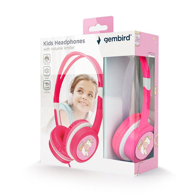 Gembird Headphones Children With Limitador Volumen Mhp-jr-pk — image 1