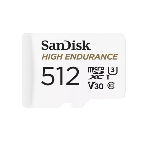 Sandisk High Endurance Microsdxc 512GB - + SD Adapter Up To 20K Hours Ful — image 1