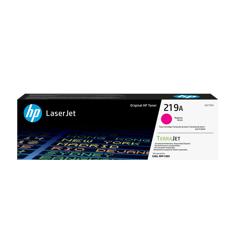 HP Genuine Toner 219A Magenta