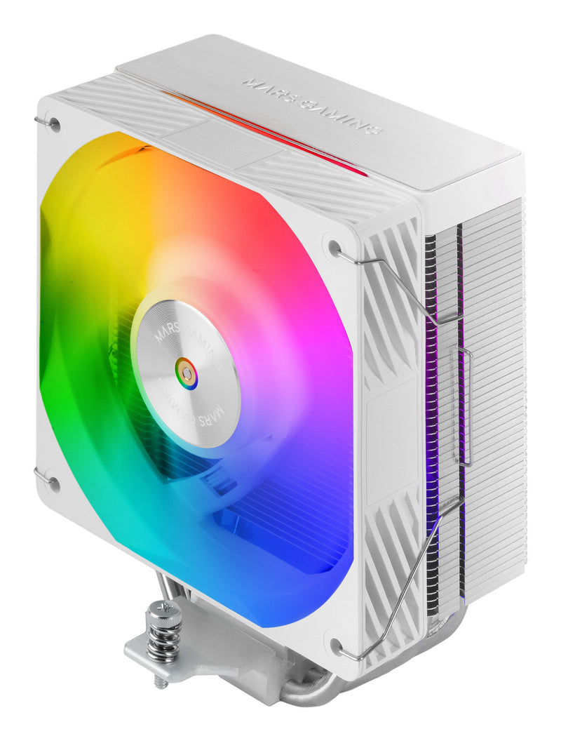 Mars Gaming Fan With Disipador MCPU-X4ARGB 12CM White