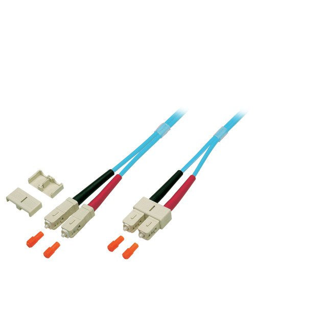 EFB Elektronik Cable O7413.20 Fibre Optic 20M Sc OM3 Turquesa