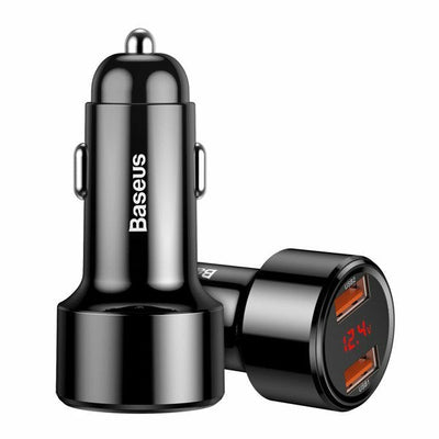 Baseus Car Charger Magic CCMLC20A-01 2x USB Qc 3.0 45W — image 1
