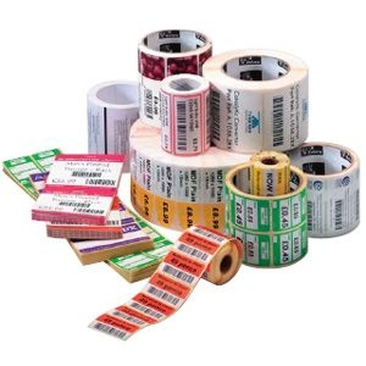 Zebra Printer Labels Zebra 800264-255 White