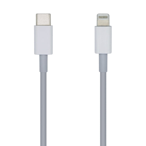 Aisens Cable Lightning a USB-C USB 2.0 - Lightning/M-usb-c/M - 20CM - White — image 1