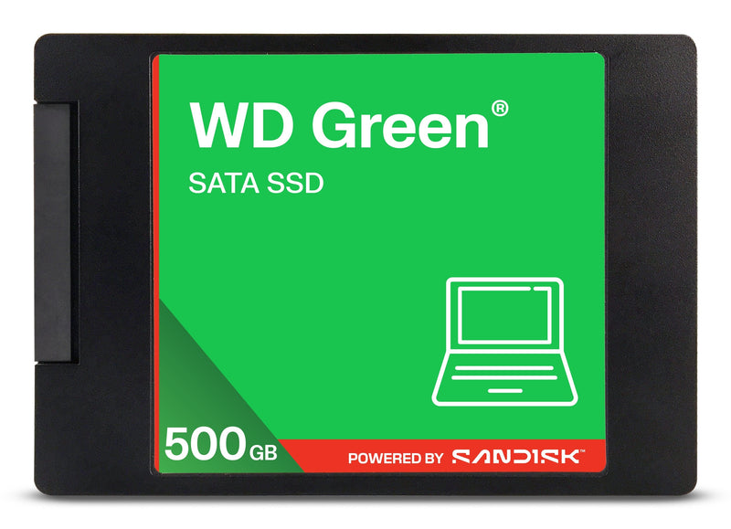 Drive SSD Wd Green 500GB Cased Internal 2.5 SATA 6GB/S WDS500G5G0A-00CPT0