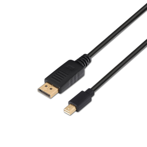 Aisens Cable Mini DP a DisplayPort V1.2 4K@60HZ - Mdp/M-dp/M - 2M - 4K - Black — image 1