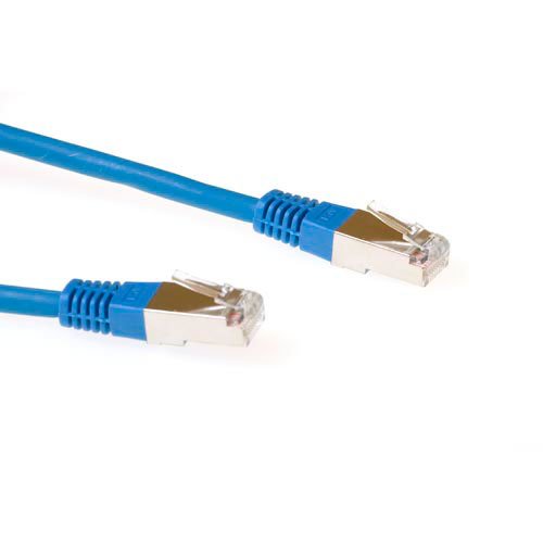 Blue 15 Meter Lszh SFTP CAT.6 Patch Cable With RJ45 Connectors