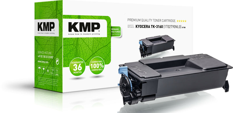 Kmp Toner Kyocera TK-3160 Comp. Black 14000 S. K-T80