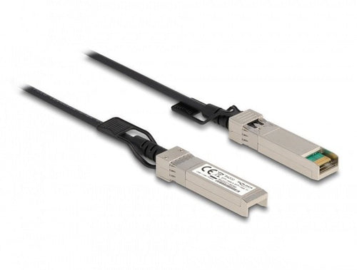 Delock Sfp + Sfp + (st-st) Twinaxial 1M Black — image 1