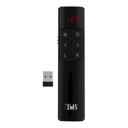 Tnb Láser Presentación And Mouse Giroscópico With Accesos Directos Presentación - Black — image 1