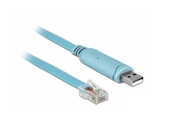 Delock Adapter USB 2.0 Typ-a Male 1 X Seriell RS-232 RJ45 Male 3,0M Bla