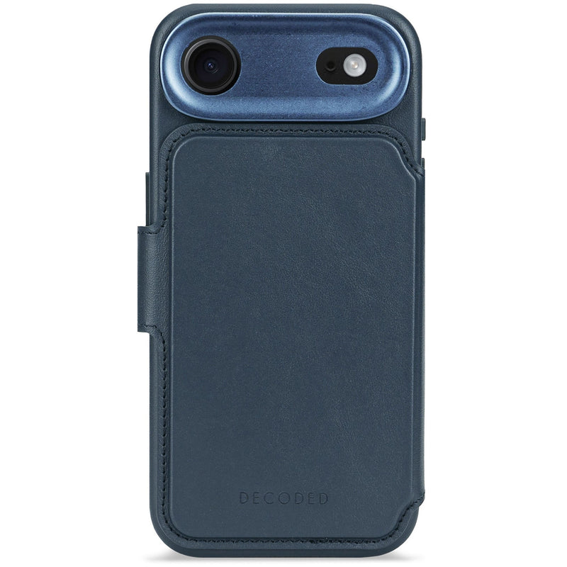 Decoded Leather Detachable Wallet Iphone 17 Air Navy Shadow