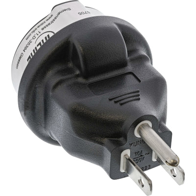 Inline Adapter Travel Ee. Uu. Male Ee. Uu. a Female Type F — image 1