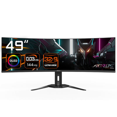 Gigabyte Monitor Aorus CO49DQ EK1 49 5120 X 1440 Dqhd OLED — image 1