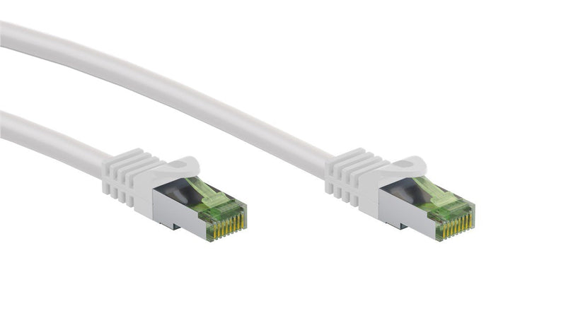 Goobay Ghmt-zertifiziertes CAT.8.1 0,5M Network Cable, S FTP (pimf), White