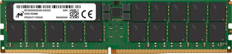RAM Micron 64GB DDR5 4800 Rdimm MTC40F2046S1RC48BA1R